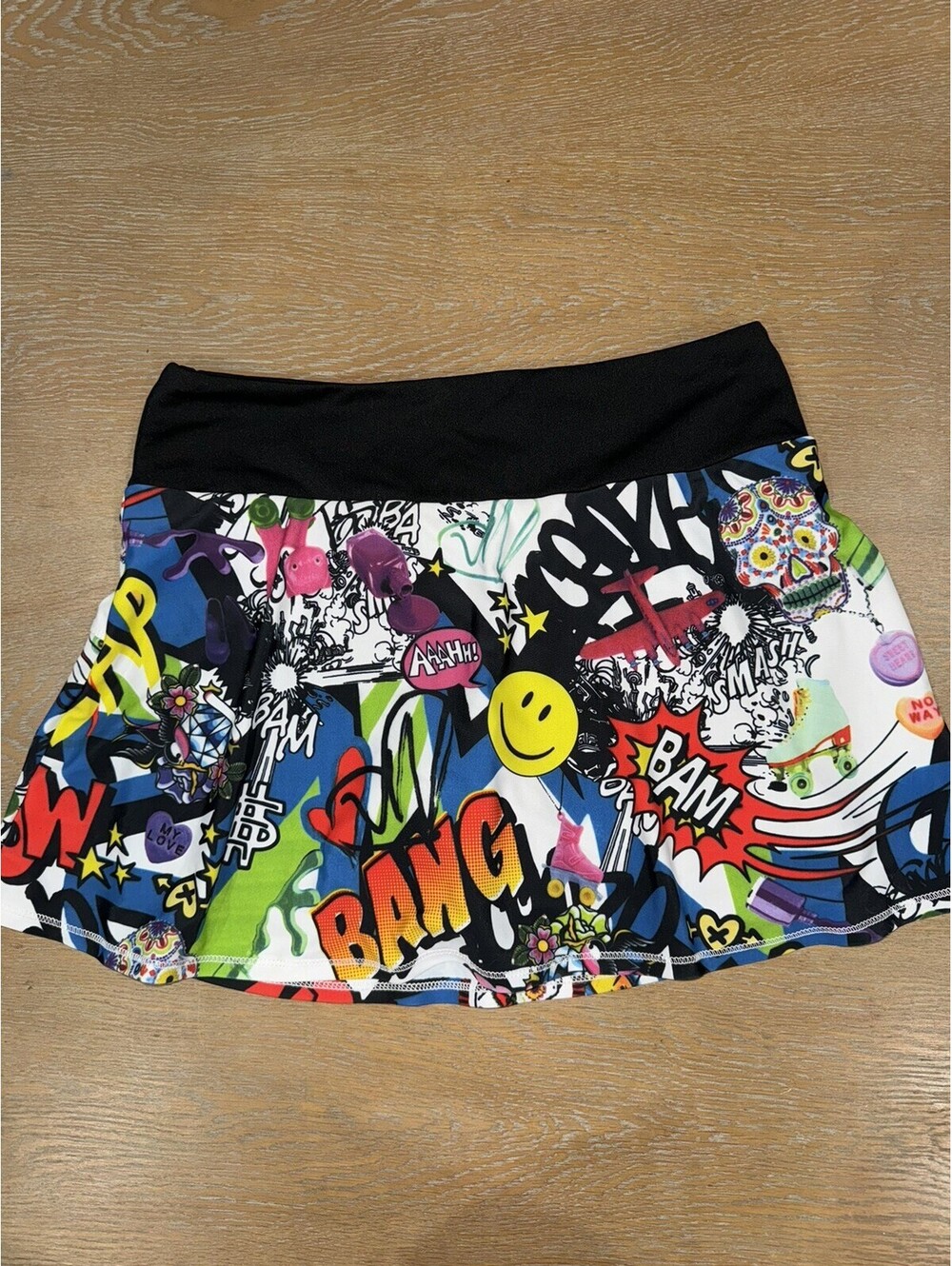 Queen of the Court Kapow! Tennis Skirt Skort Swing Women S 4-6 Pickleball Golf